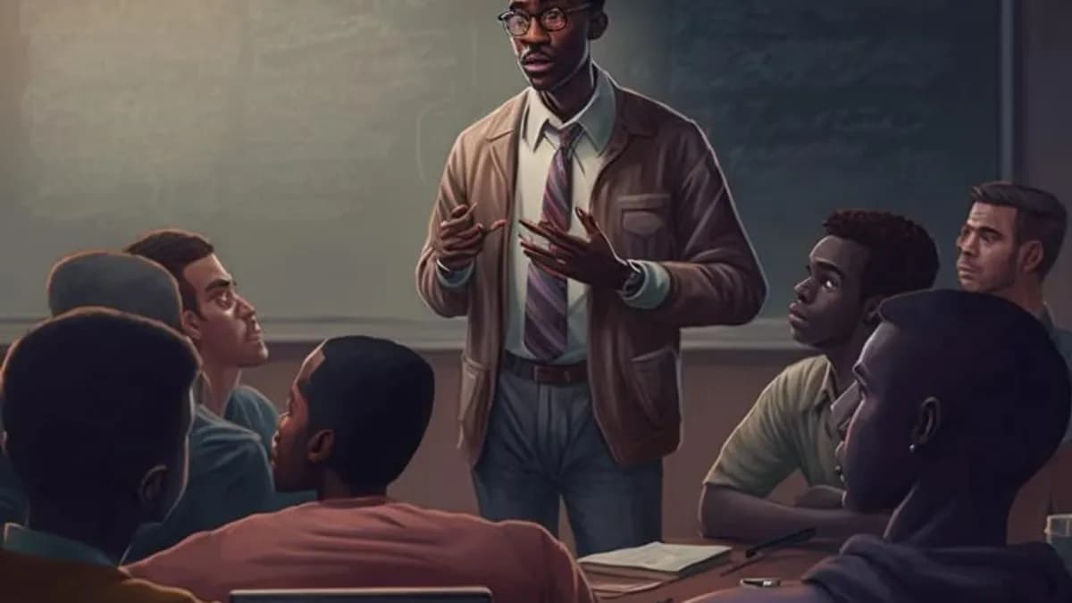 teachers in the staffroom discussing